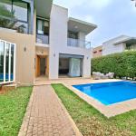 DAR BOUAZZA – VILLA DUPLEX AVEC PISCINE EN RÉSIDENCE FERMÉE