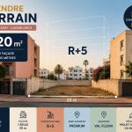 TERRAIN R+6 À VENDRE – BIR ANZARANE