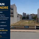 GRAND TERRAIN R+4 À VENDRE – RUE TIZI OUSLI