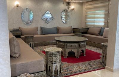 villa familiale avec terrasse - Bernoussi