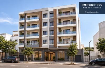 TERRAIN R+5 À VENDRE — ROCHES NOIRES, CASABLANCA
