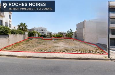 TERRAIN R+5 À VENDRE — ROCHES NOIRES, CASABLANCA