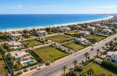 TERRAIN À VENDRE, DAR BOUAZZA VUE SUR MER