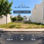 TERRAIN À VENDRE – BD IBN TACHFINE 439 m²