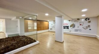 SPACIEUX LOCAL COMMERCIAL AVEC MEZZANINE – À MAARIF, LES IRIS – 195 M² REZ-DE-CHAUSSÉE + 122 M² MEZZANINE – AVEC GARAGE AU SOUS-SOL