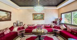 DAR BOUAZZA À 15 MINUTES DE CASABLANCA – VENTE D’UNE BELLE VILLA AVEC PISCINE ET JARDIN