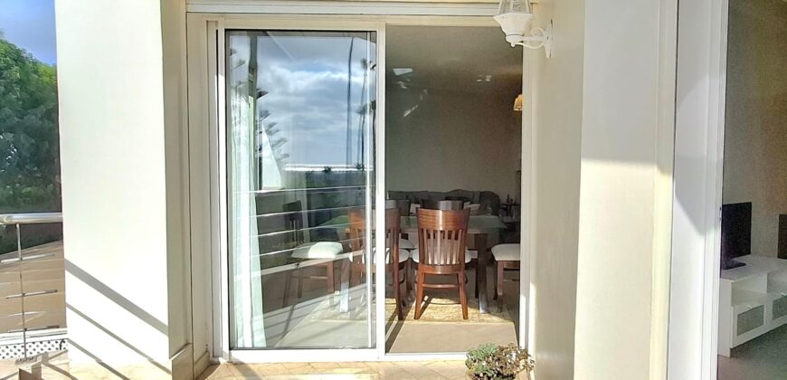 SUBLIME APPARTEMENT VUE SUR MER À AIN DIAB À LOUER MEUBLÉ