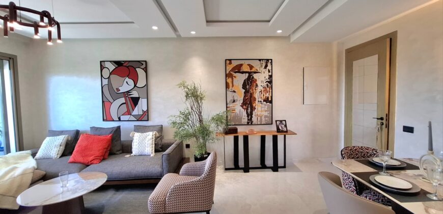 APPARTEMENT HAUT STANDING À 100 METRES DE LA MER PRÈS DE MOROCCO MALL