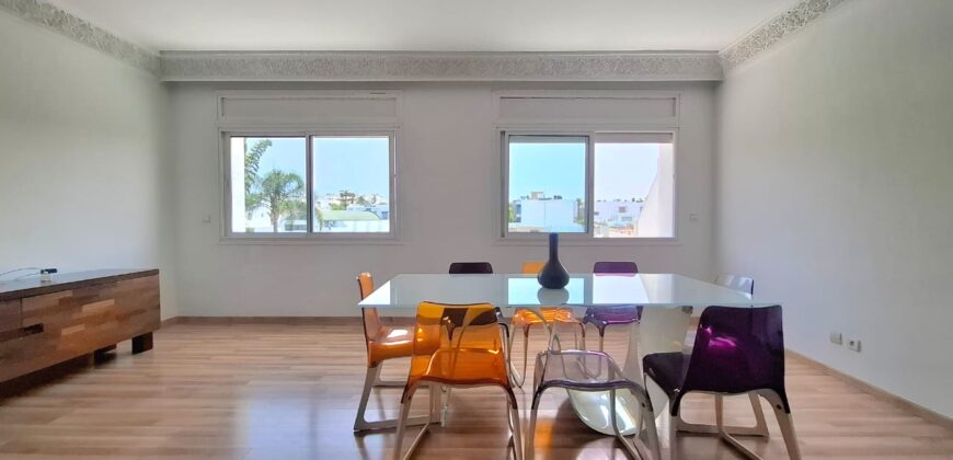 SUPER DUPLEX MEUBLÉ À LOUER À AIN DIAB DE 242M2