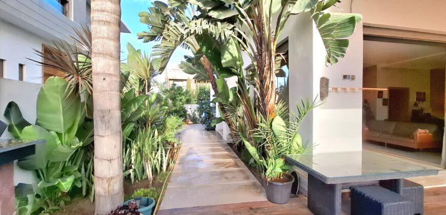 Superbe Villa Jumelée avec Piscine à Bouskoura sur Colline