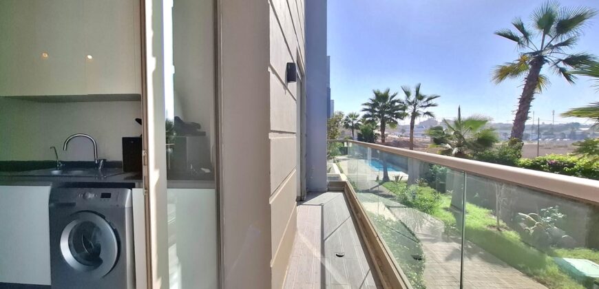 SUPER APPARTEMENT À LOUER À 100M DE LA MER À AIN DIAB EXTENSION