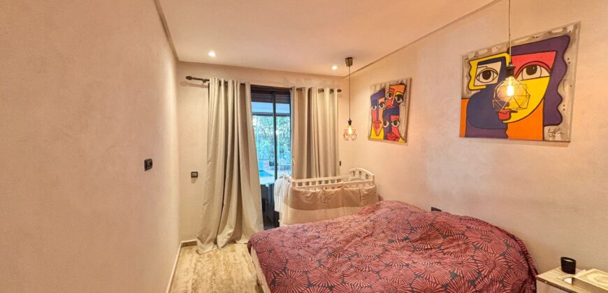 Super Rez-de-Jardin avec Piscine à Dar Bouazza à Vendre