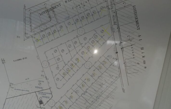 Terrains de 284m² à 468m² à Partir de 4700DHS/M²