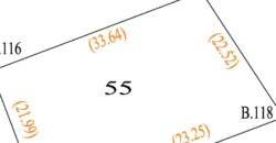 SUPER TERRAIN DE 687 M2 À 10MIN DE CASABLANCA