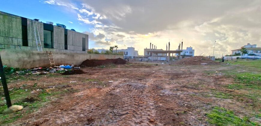 SUPER TERRAIN DE 687 M2 À 10MIN DE CASABLANCA