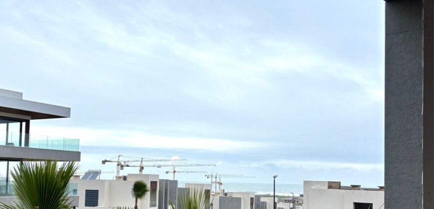 Appartement à louer vue sur mer Ain Diab Extension