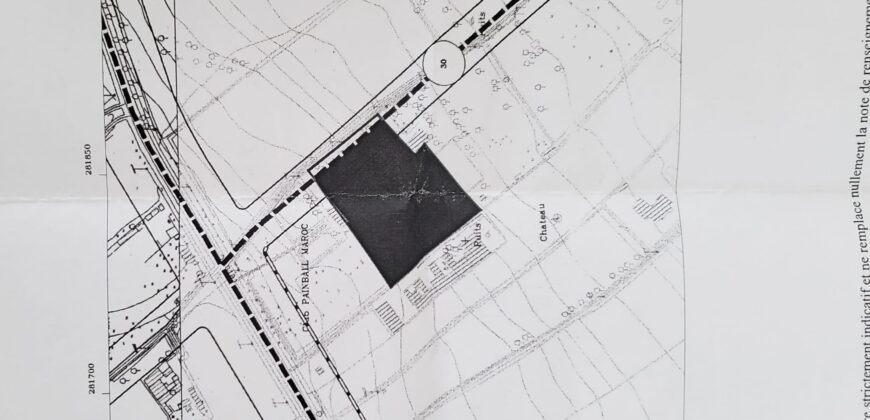 Opportunité D&rsquo;Investissement à Errahma, 7444m²